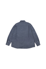 2 Pocket Denim Shirt (Blue)