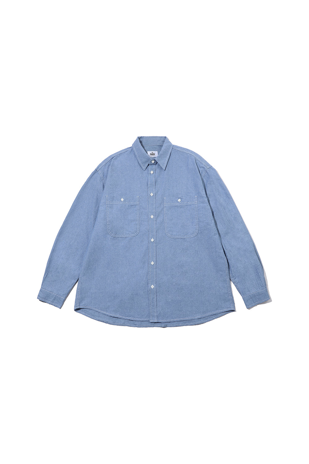 2 Pocket Denim Shirt (Light Blue)