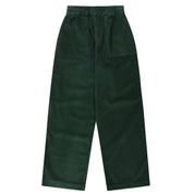 One Tuck Fatigue Corduroy Pants (Forest)