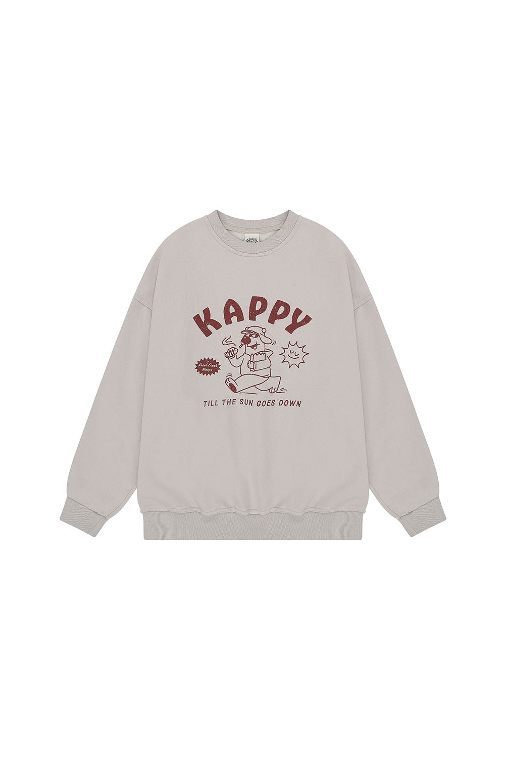 Bear Fluff Sweatshirt (Greige)