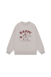 Bear Fluff Sweatshirt (Greige)