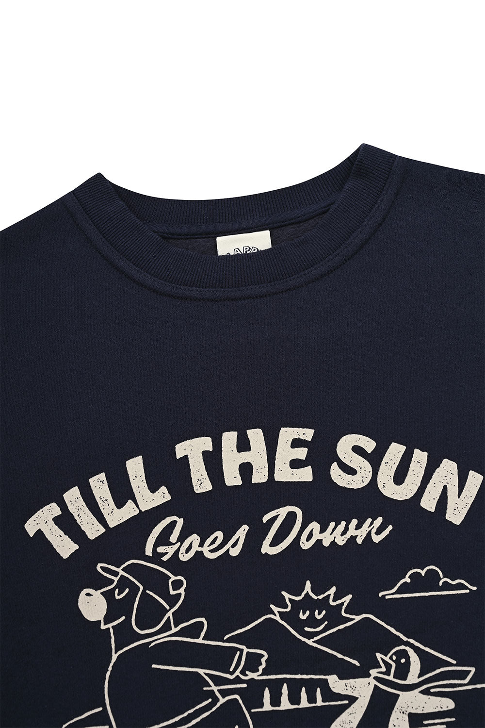 Bear Fluff Sweatshirt (Navy)