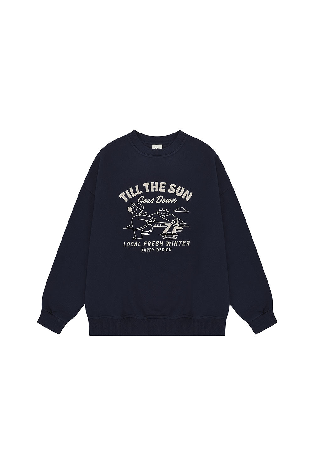 Bear Fluff Sweatshirt (Navy)