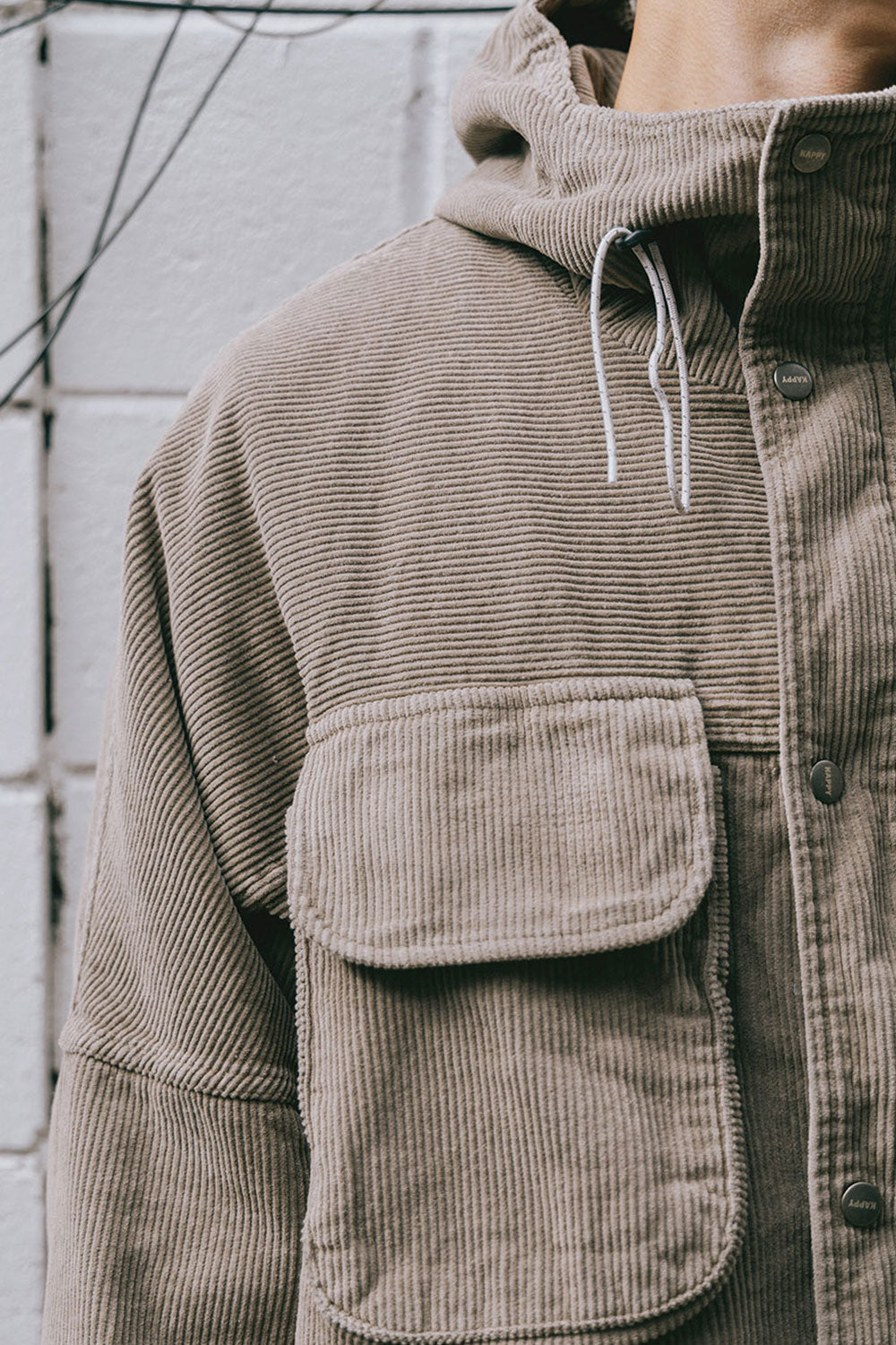 Corduroy Mountain Jacket (Beige)