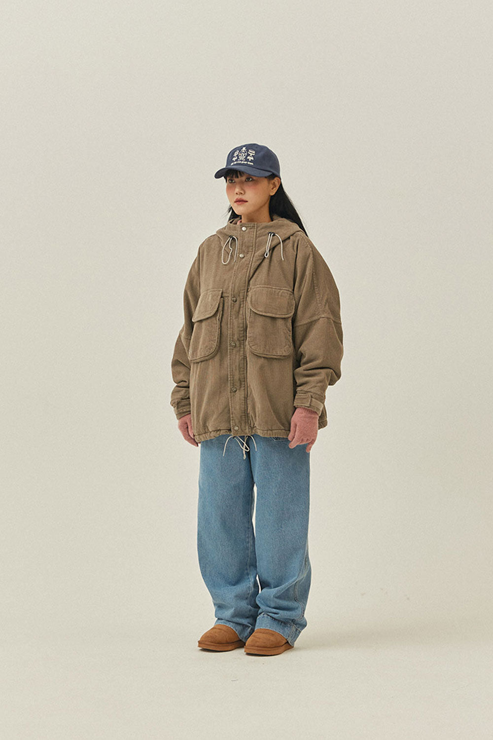 Corduroy Mountain Jacket (Beige)