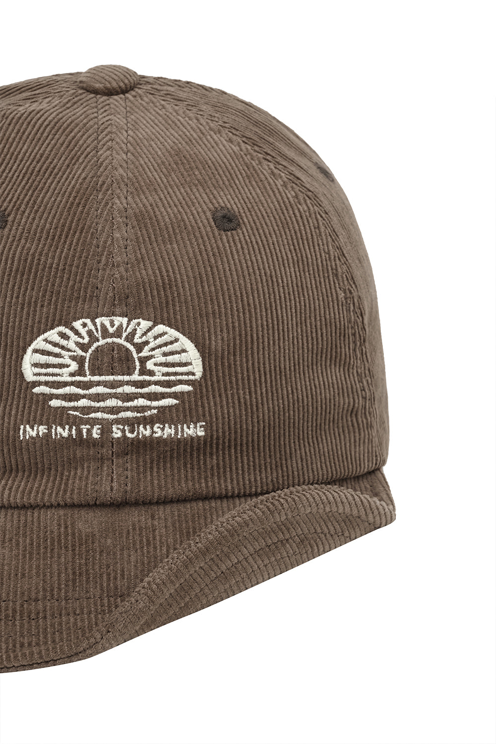 Corduroy Sunshine Cap (Brown)