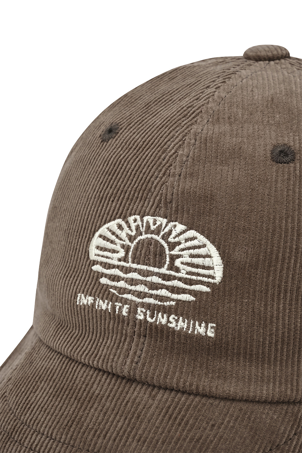Corduroy Sunshine Cap (Brown)