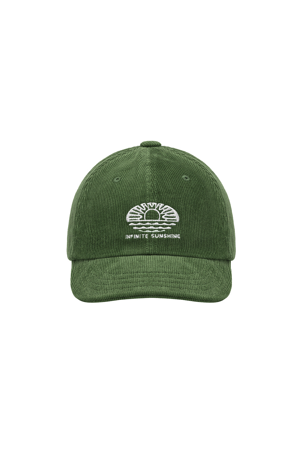 Corduroy Sunshine Cap (Green)