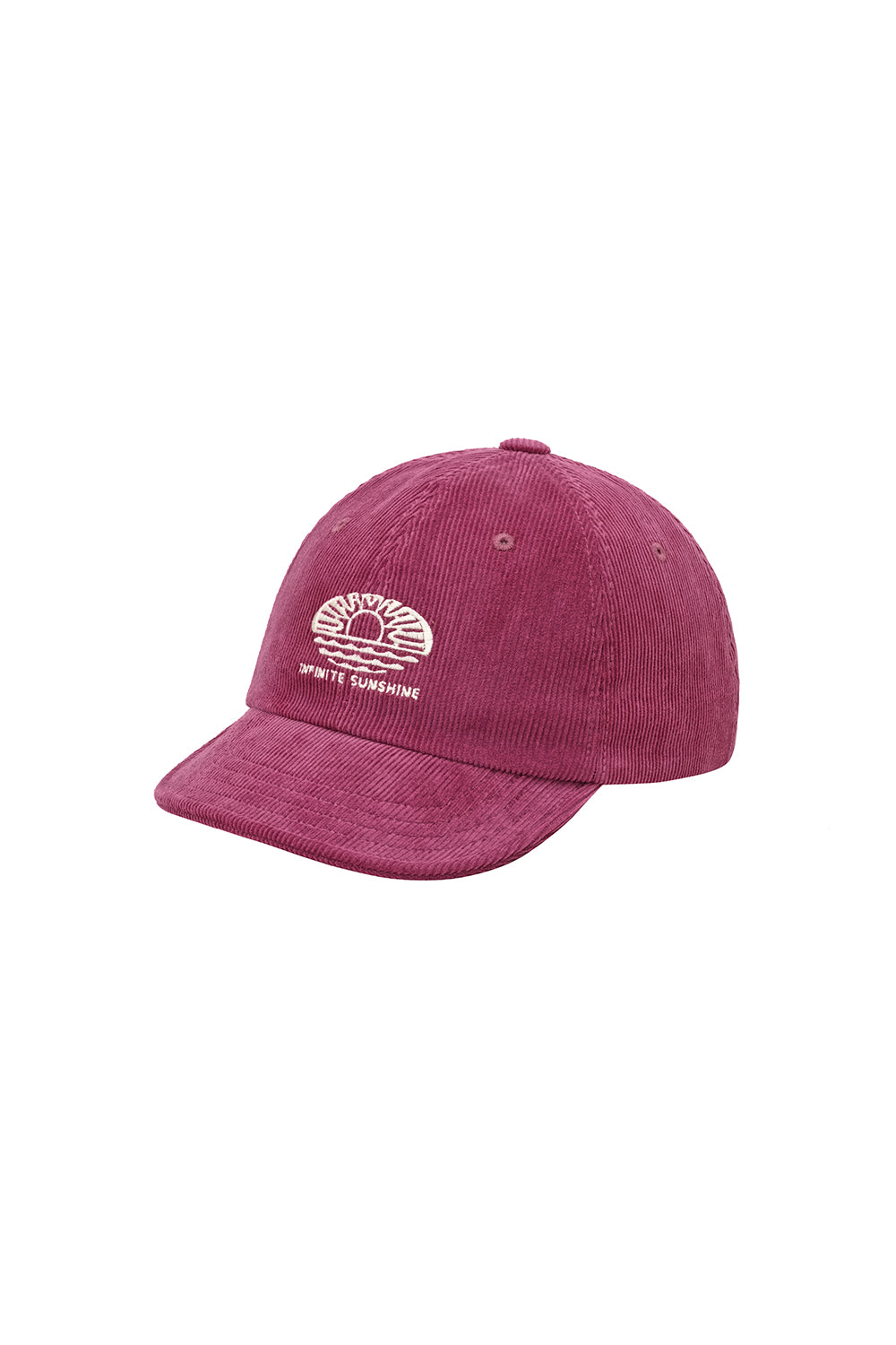 Corduroy Sunshine Cap (Purple)