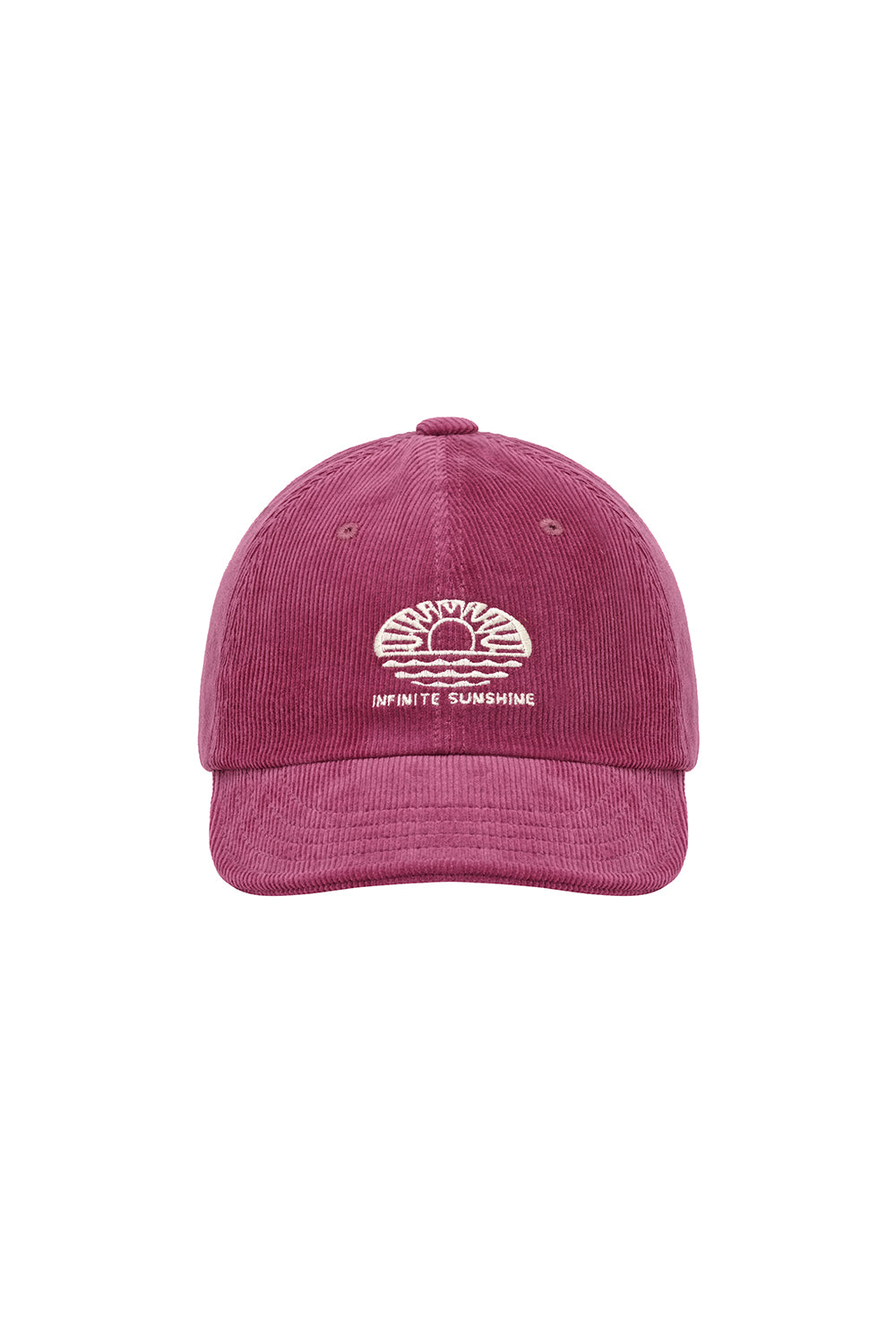 Corduroy Sunshine Cap (Purple)