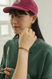 Corduroy Sunshine Cap (Purple)