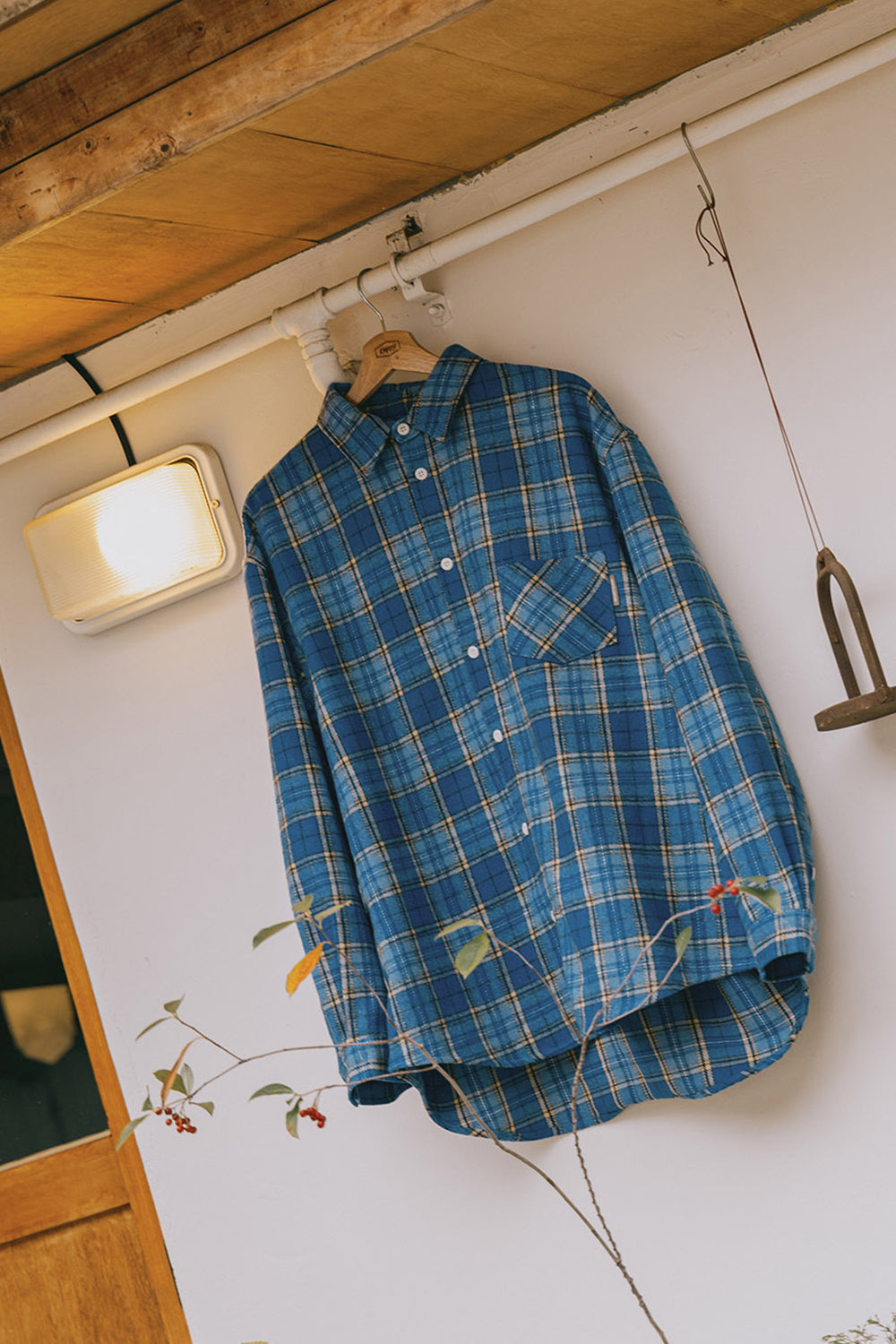 Country Check Shirt (Blue)