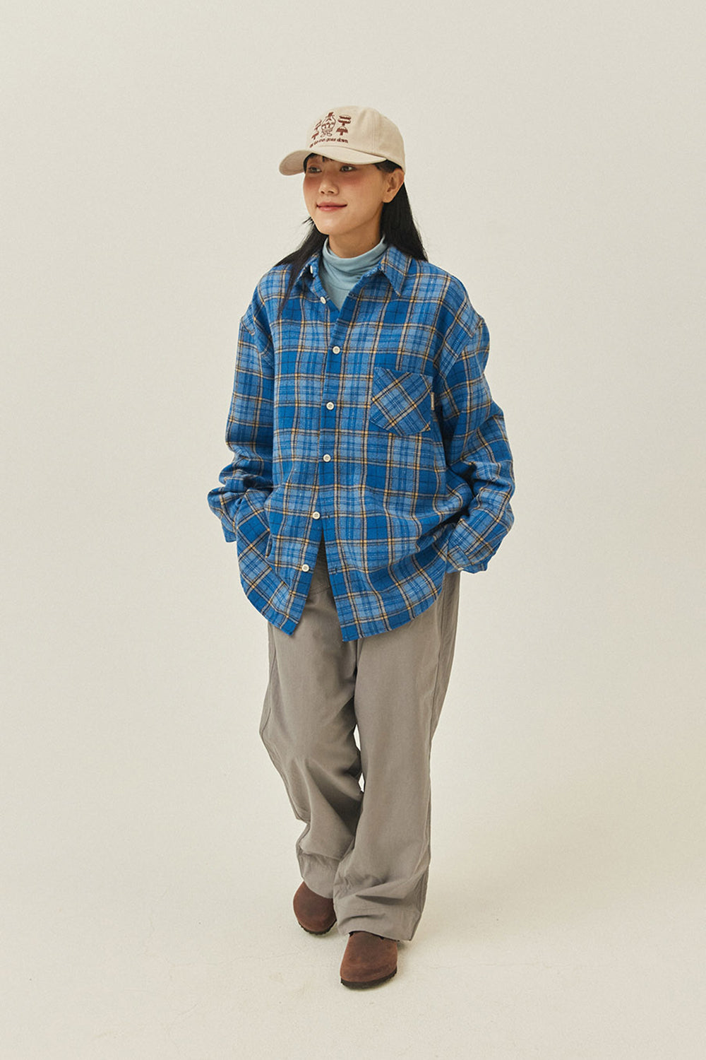 Country Check Shirt (Blue)