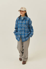 Country Check Shirt (Blue)
