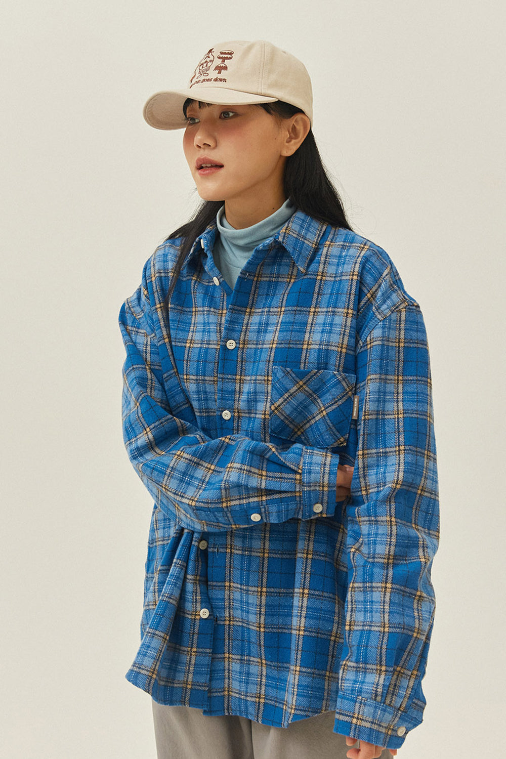 Country Check Shirt (Blue)