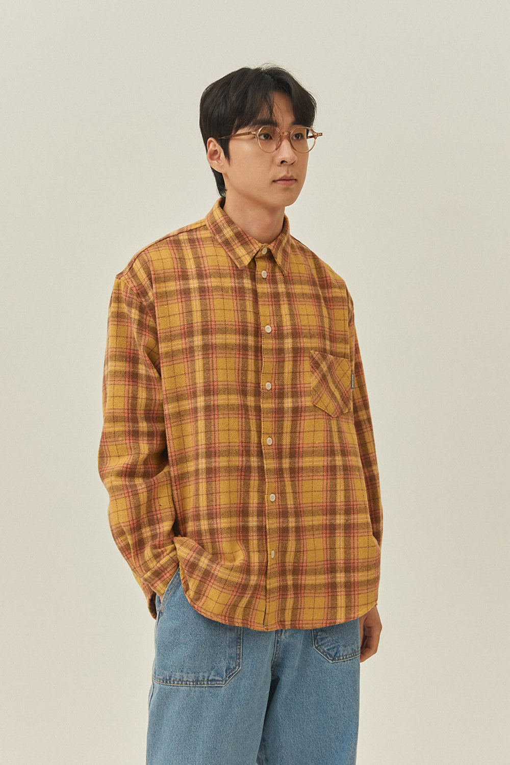 Country Check Shirt (Yellow)