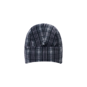 Fleece Check Trooper Hat Black