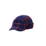 Fleece Check Trooper Hat Purple