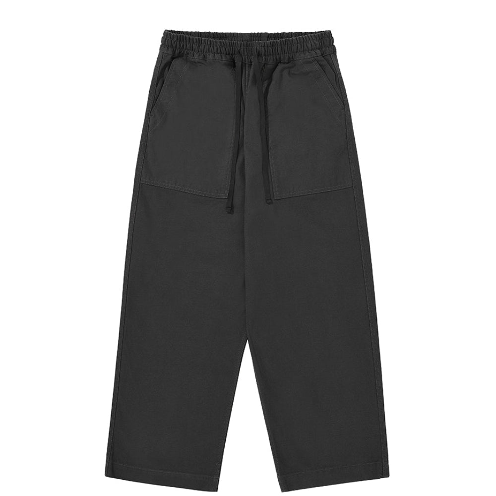 Heavy Cotton Fatigue Pants (Charcoal)