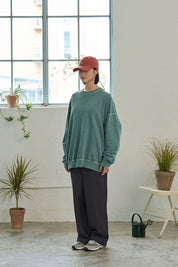 Heavy Cotton Fatigue Pants (Charcoal)