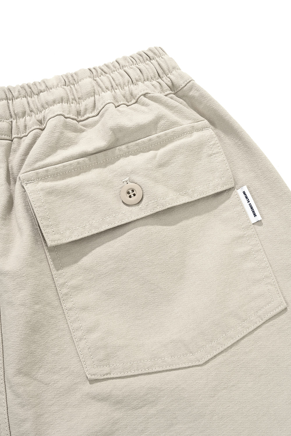 Heavy Cotton Fatigue Pants (Cream)