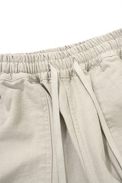 Heavy Cotton Fatigue Pants (Cream)