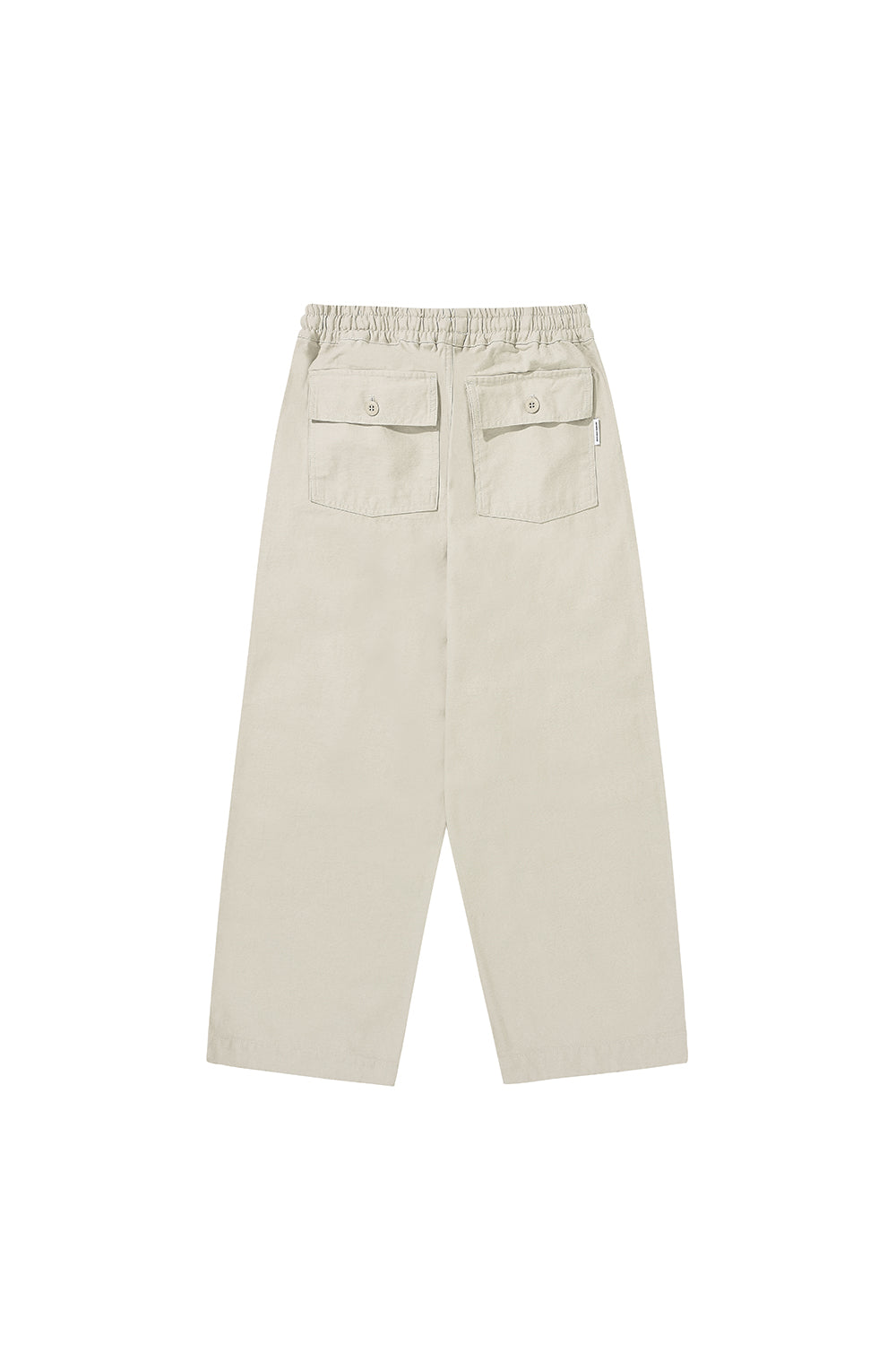 Heavy Cotton Fatigue Pants (Cream)