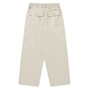 Beige pants on a white background