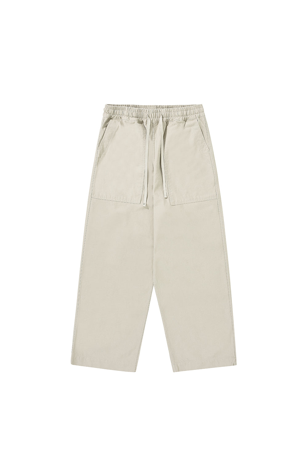 Heavy Cotton Fatigue Pants (Cream)