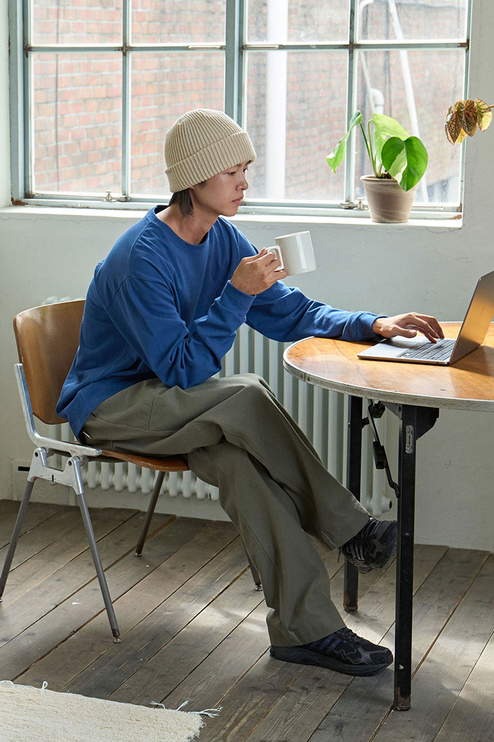Heavy Cotton Fatigue Pants (Khaki)