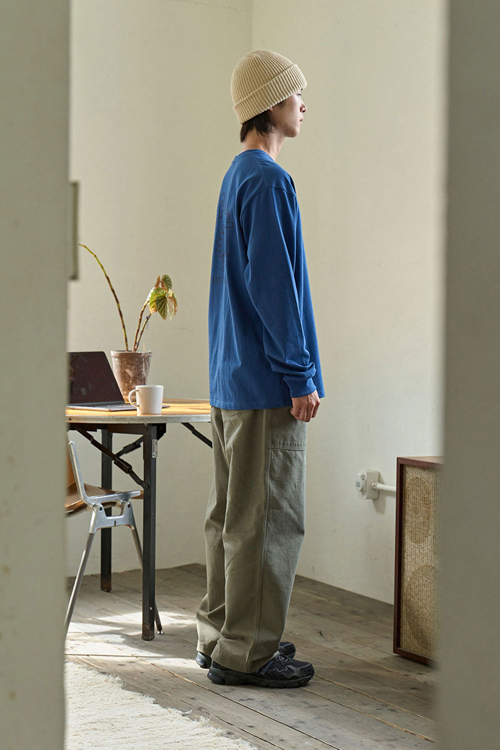Heavy Cotton Fatigue Pants (Khaki)