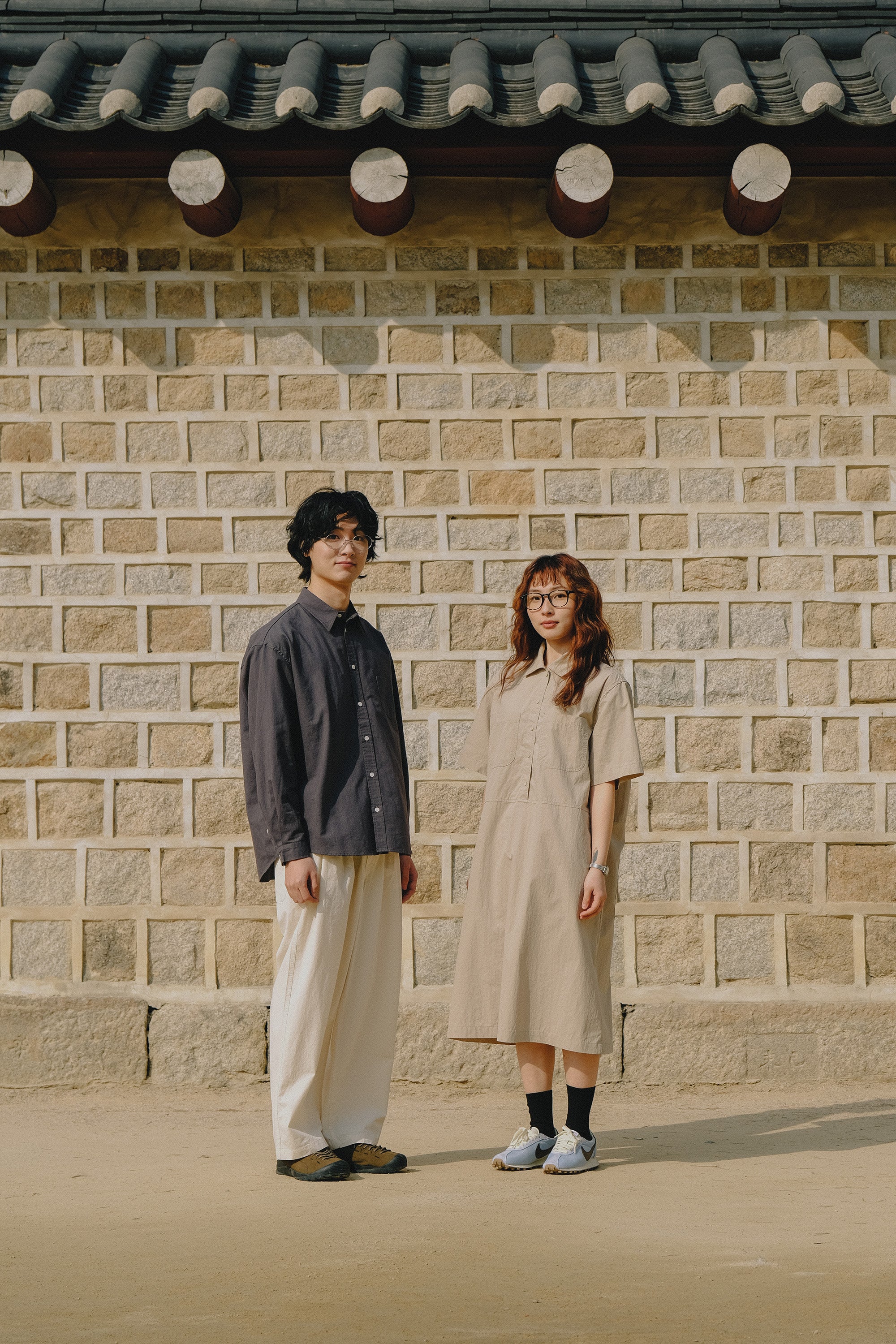 Relaxed Oxford Shirt (Charcoal)