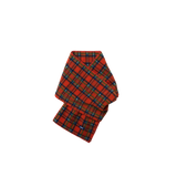 Kappy Fleece Check Muffler Orange