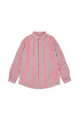 Melange Stripe Shirt (Red)