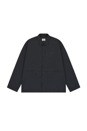 Nylon Shirt Jacket (Charcoal)
