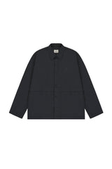Nylon Shirt Jacket (Charcoal)