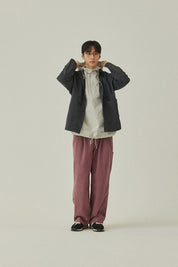 Nylon Shirt Jacket (Charcoal)