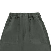 One Tuck Wide Fatigue Pants (Khaki)