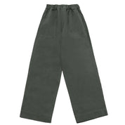 One Tuck Wide Fatigue Pants (Khaki)
