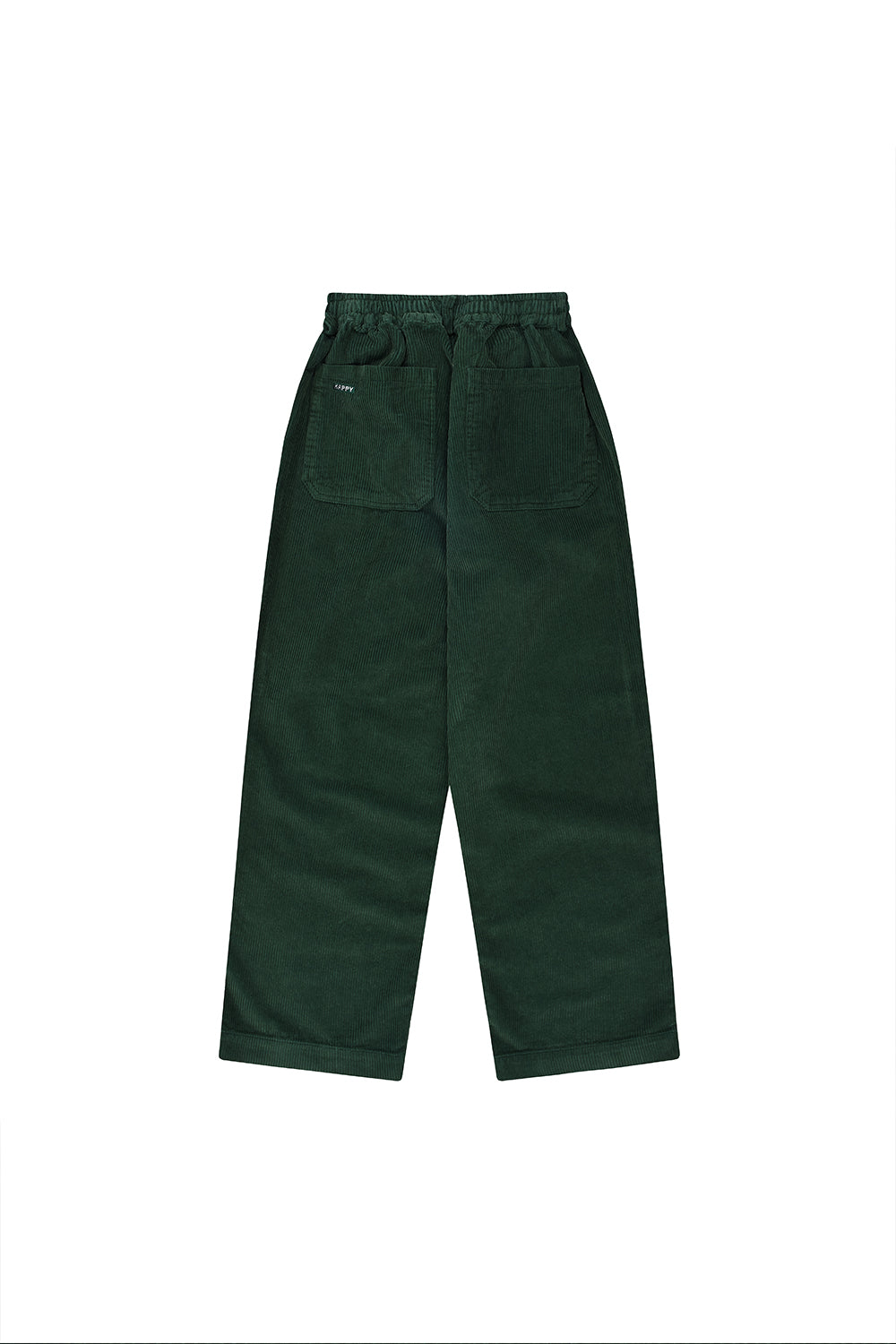 One Tuck Corduroy Pants (Forest)