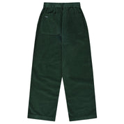 Green pants on a white background