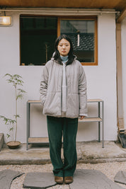 One Tuck Corduroy Pants (Forest)