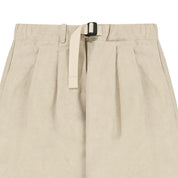 Pigment Two Tuck Wide Pants (Cream)