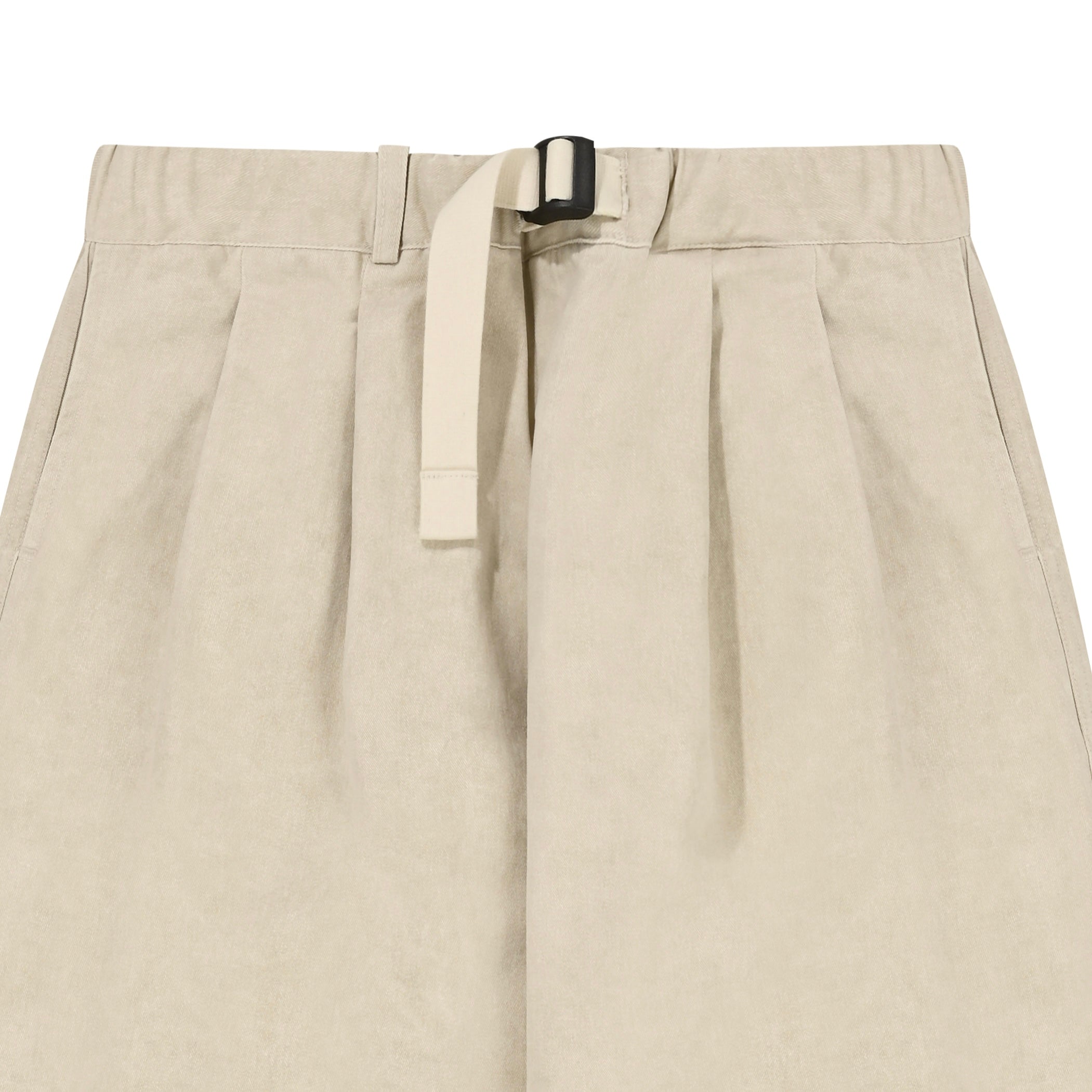 Pigment Two Tuck Wide Pants (Cream)