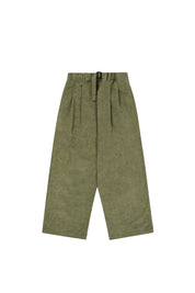 Pigment Two Tuck Wide Pants (Khaki)