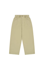 Beige pants on a white background