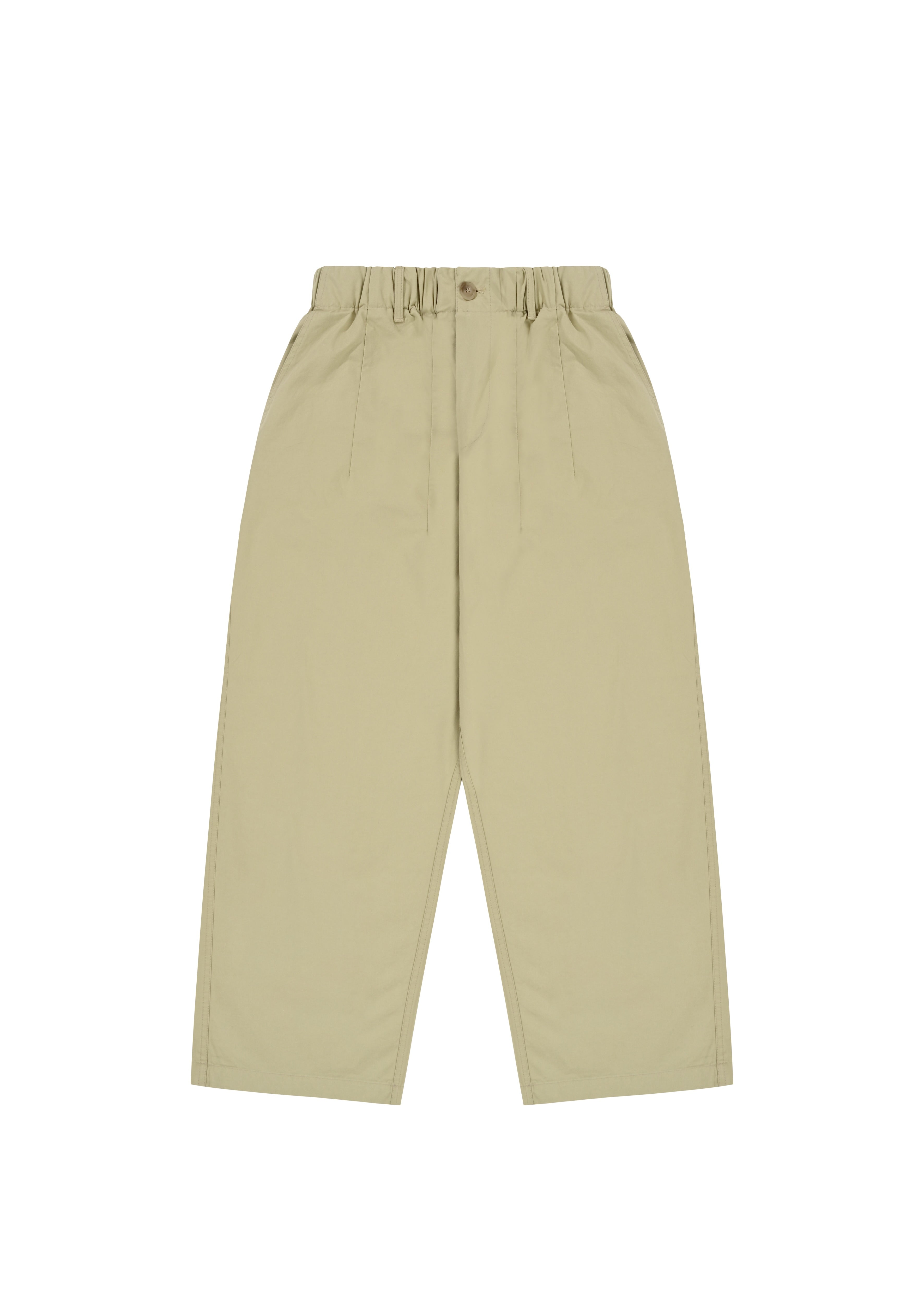 Beige pants on a white background