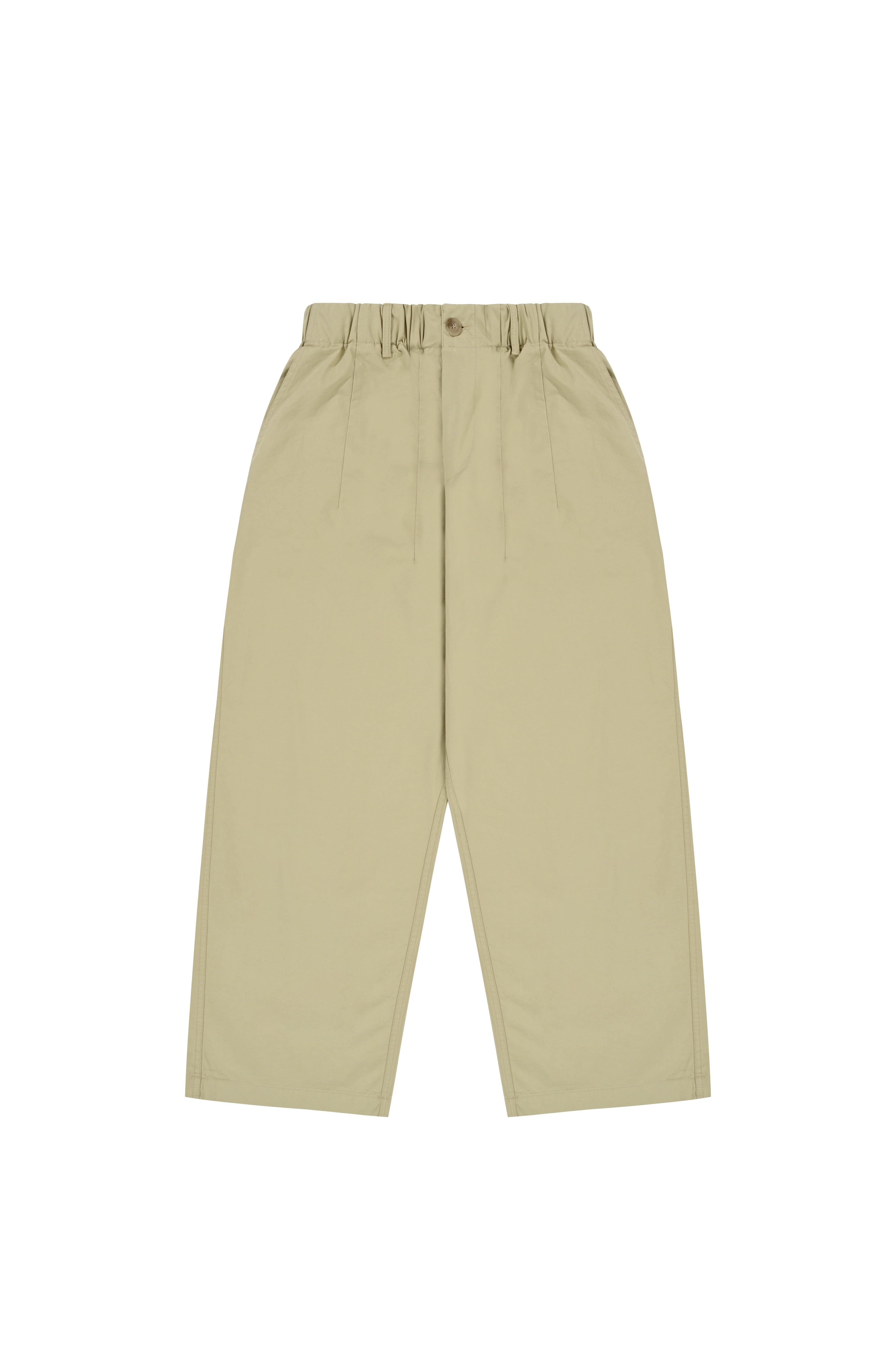 Beige pants on a white background