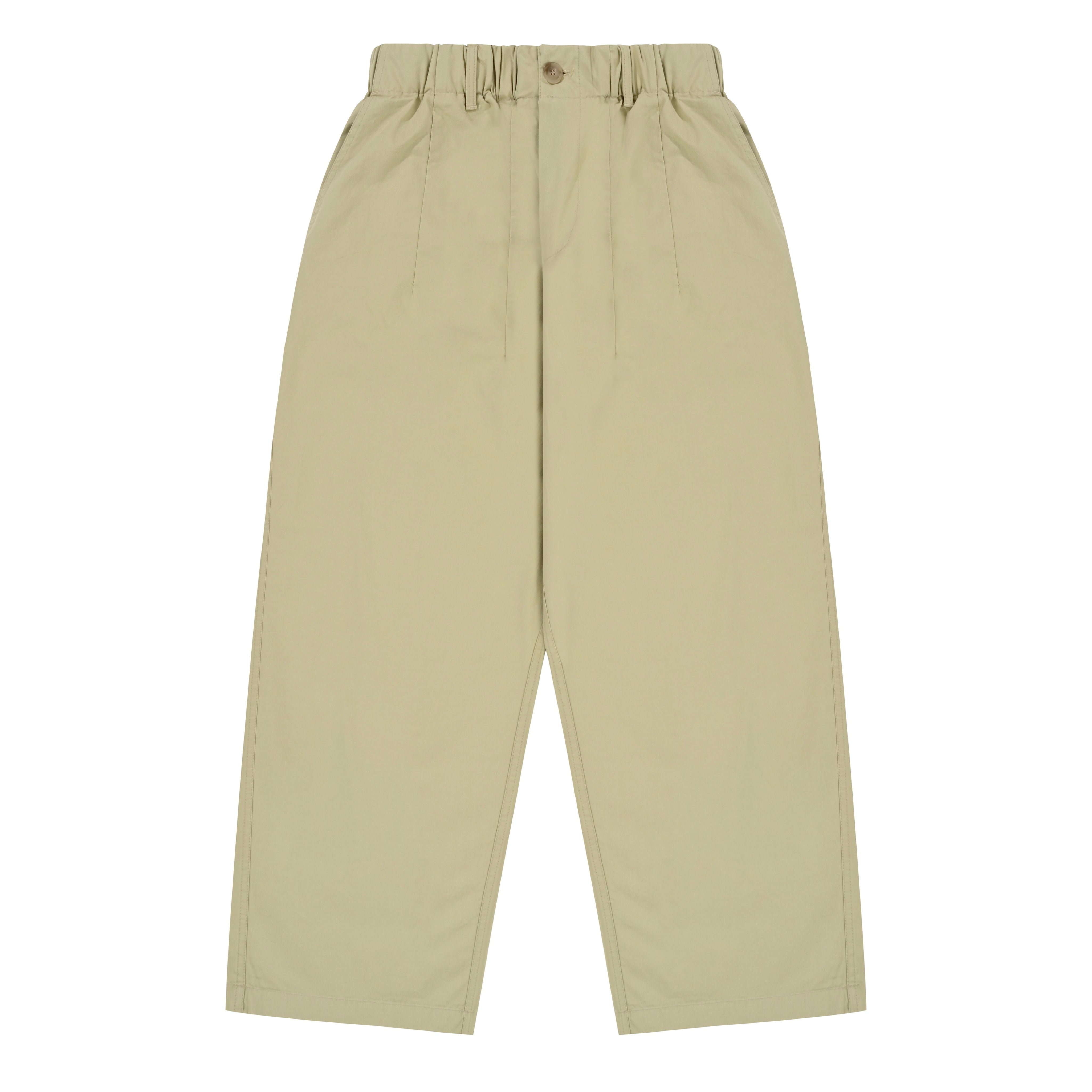 Beige pants on a white background