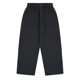 Pintuck Wide Chino Pants (Navy)